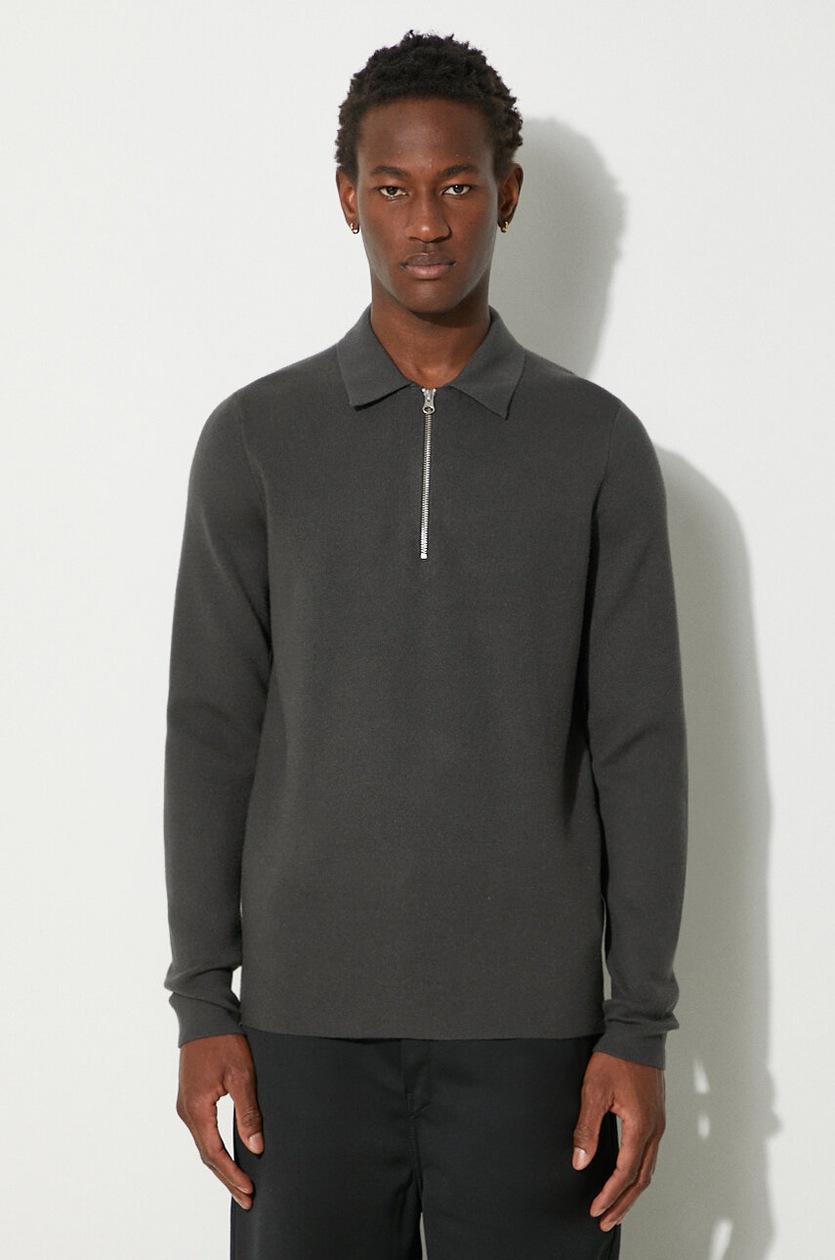 Samsoe Samsoe jumper men's gray color at PRM US