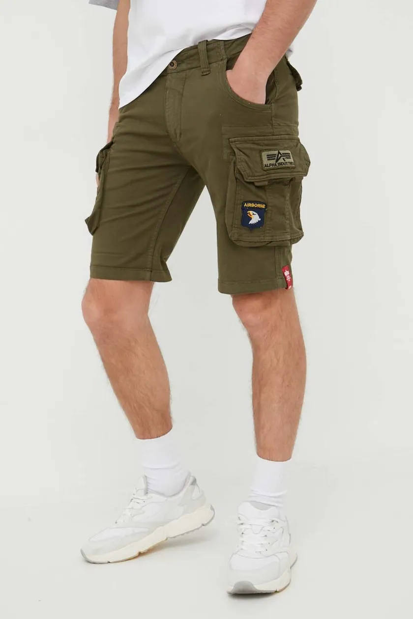 Alpha Industries shorts buy on green men\'s | color PRM