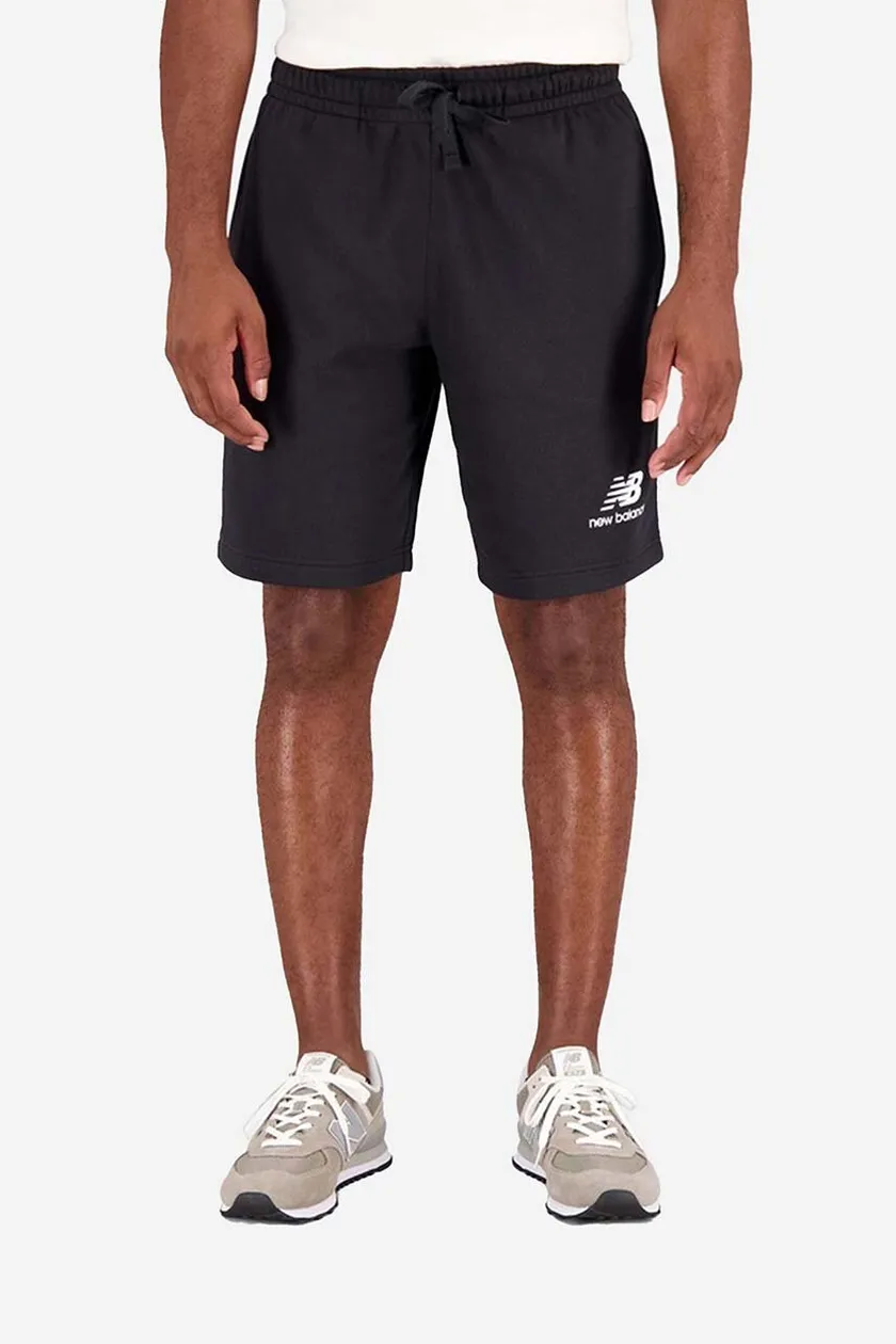 New Balance shorts men's black color | buy on PRM