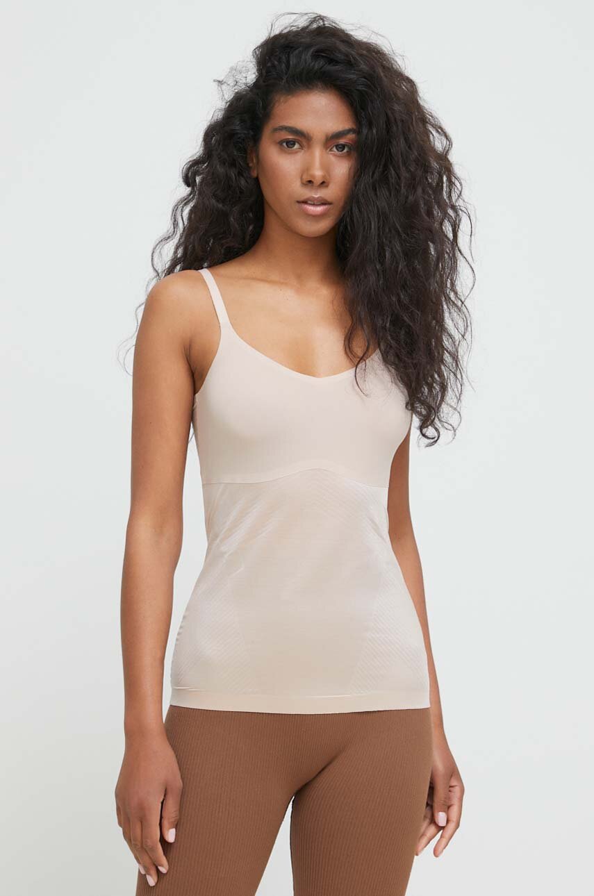 Spanx top kolor beżowy | Answear.com