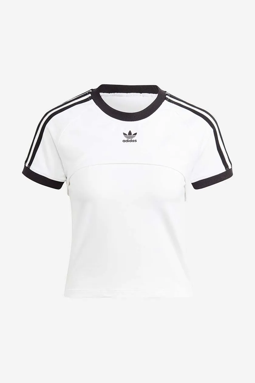 adidas Originals t-shirt IC8808 Tee womenﾒs white color | buy on PRM