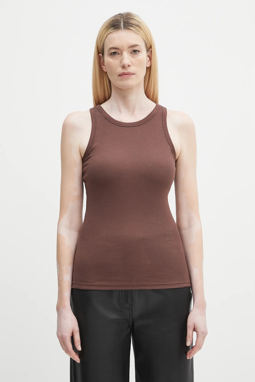 【送料&関税込】Maison Margiela Sleeveless Bodysuit Explore Sleeveless Lycra Bodysuit Nude Beige | MAISON