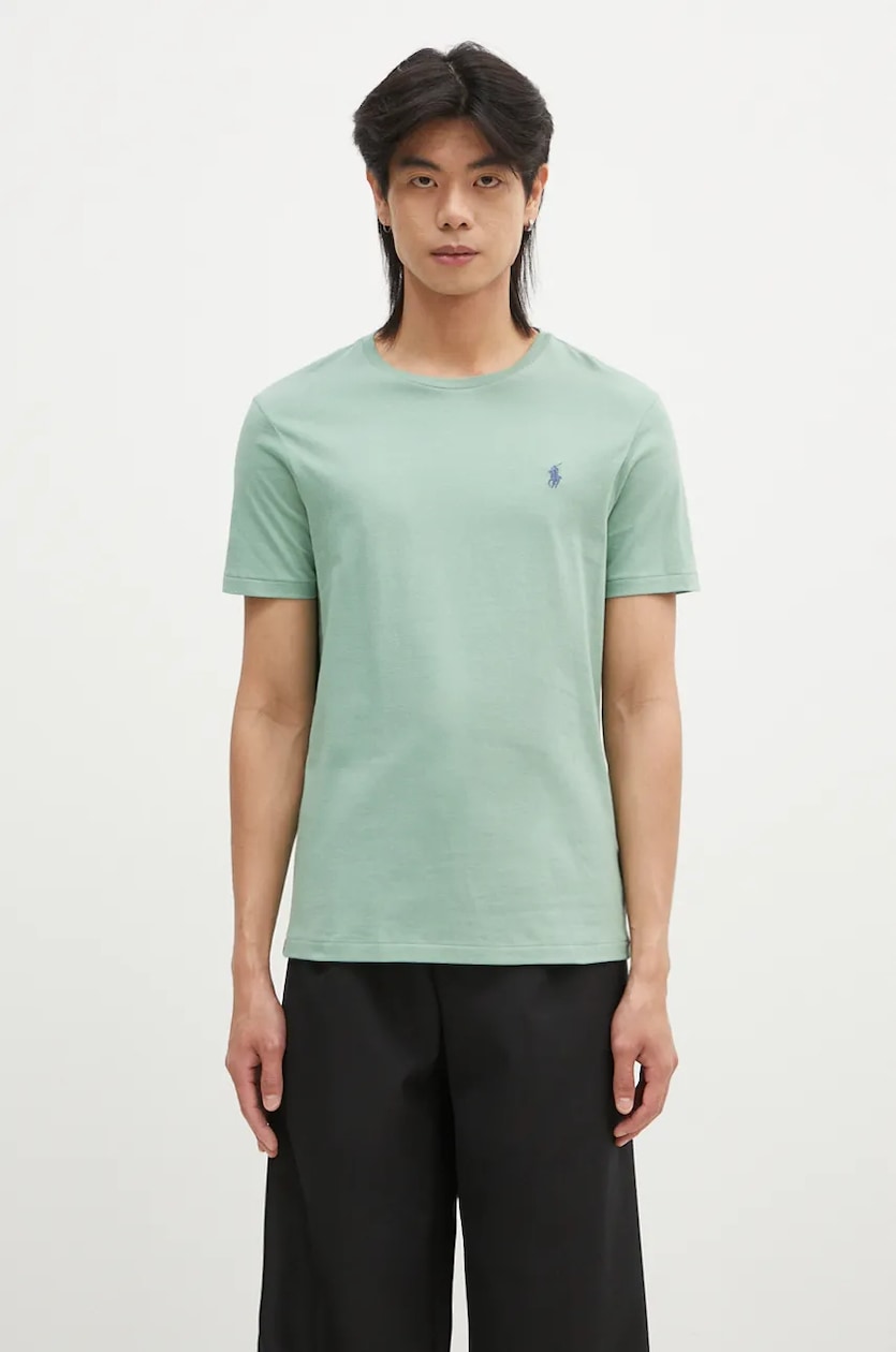 Tシャツ・カットソー C.P. COMPANY Men T-shirt Green 18CMKN192A110307A 327 C.P. Company cotton t-shirt PRM EU