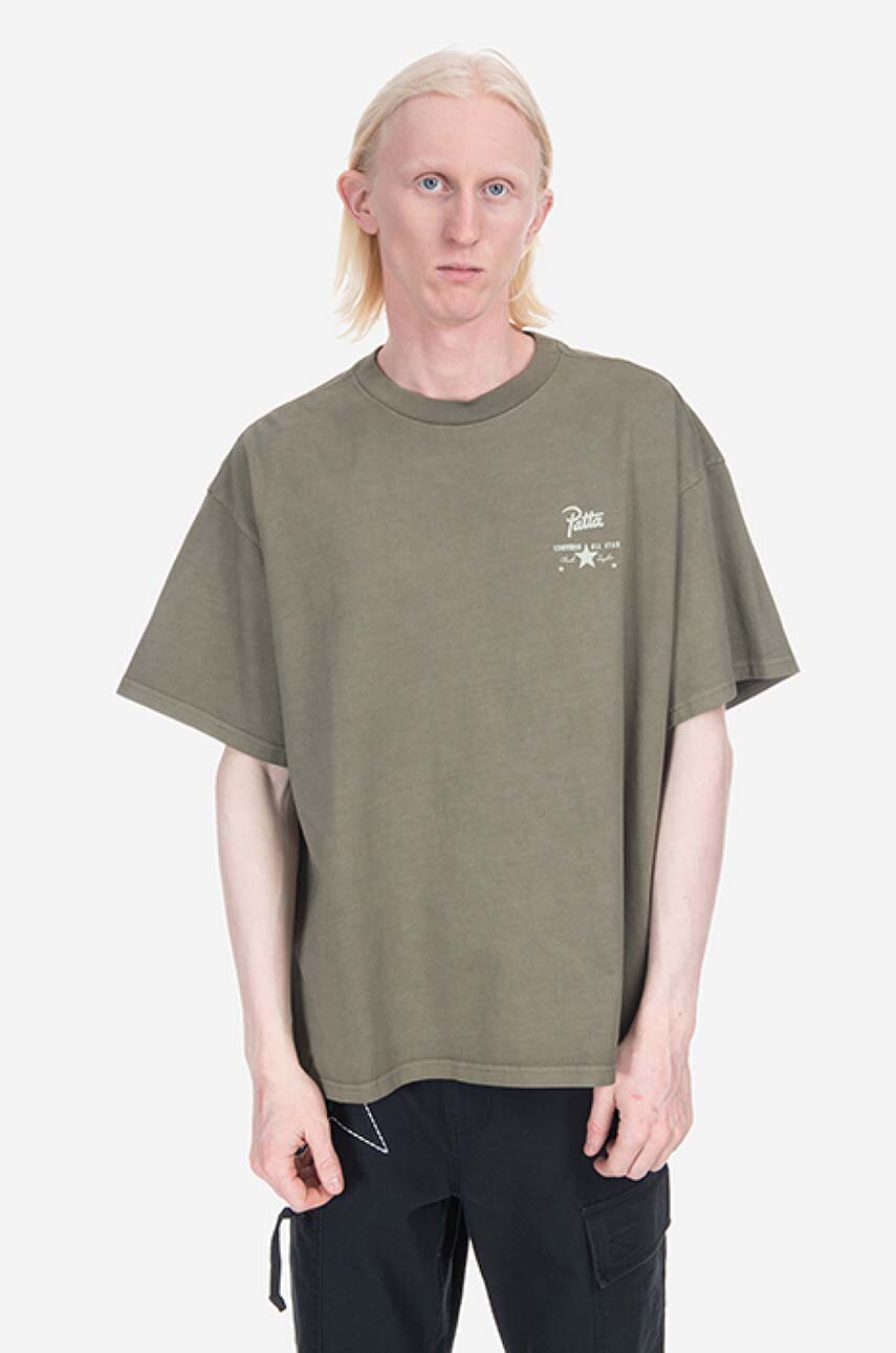 Green converse shirt top