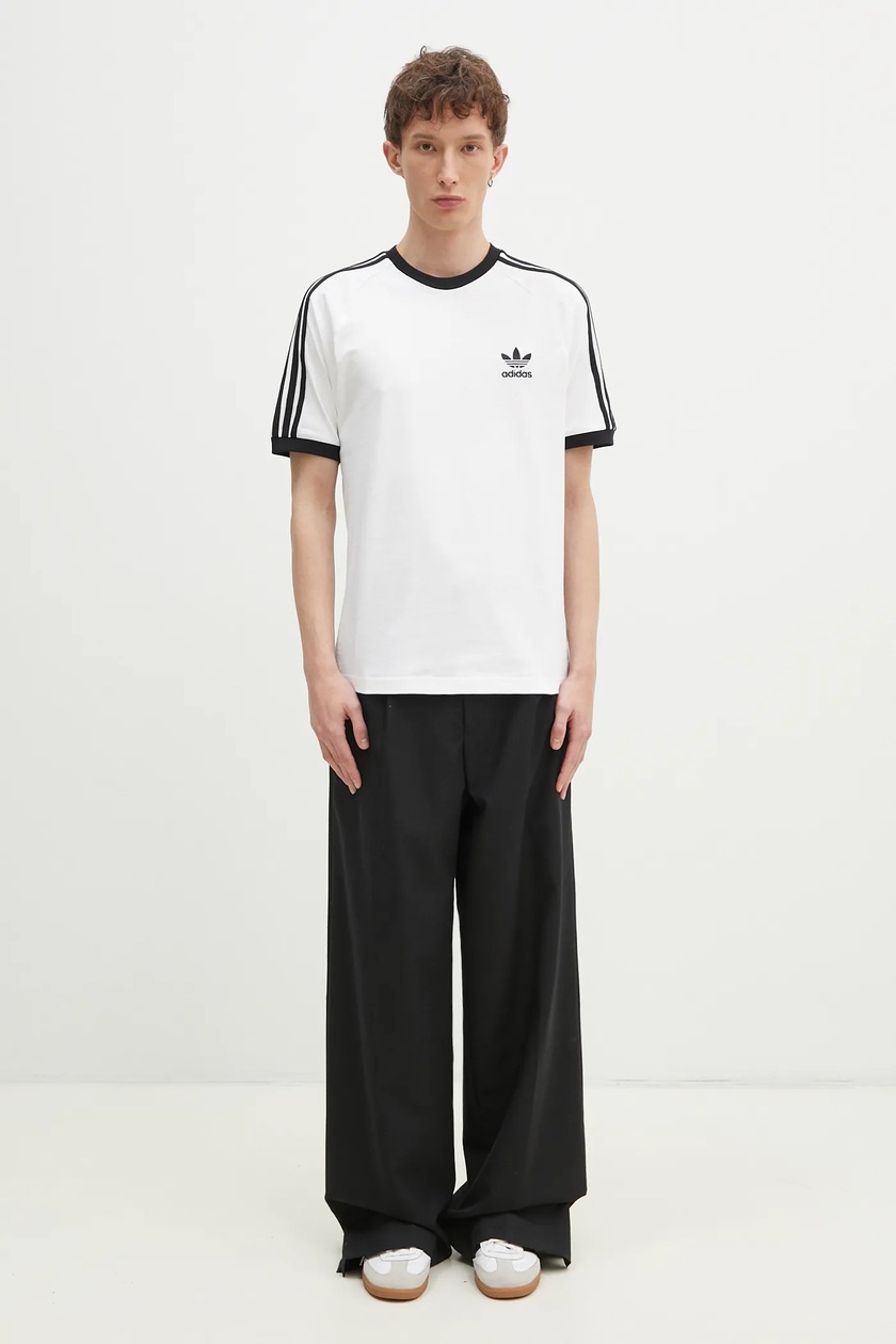 ★★Adairs★★ 3S T-White IA4846 adidas Adicolor Classics 3-Stripes Tee White IA4846 at PRM US