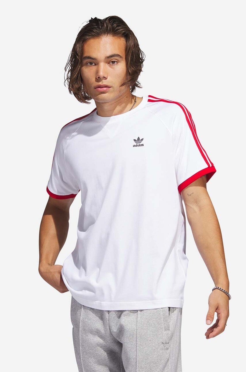 T shirt adidas 3 stripes uomo Clearance