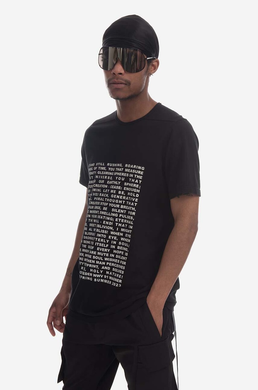 Rick Owens cotton t-shirt PRM EU Rick Owens cotton t-shirt PRM EU
