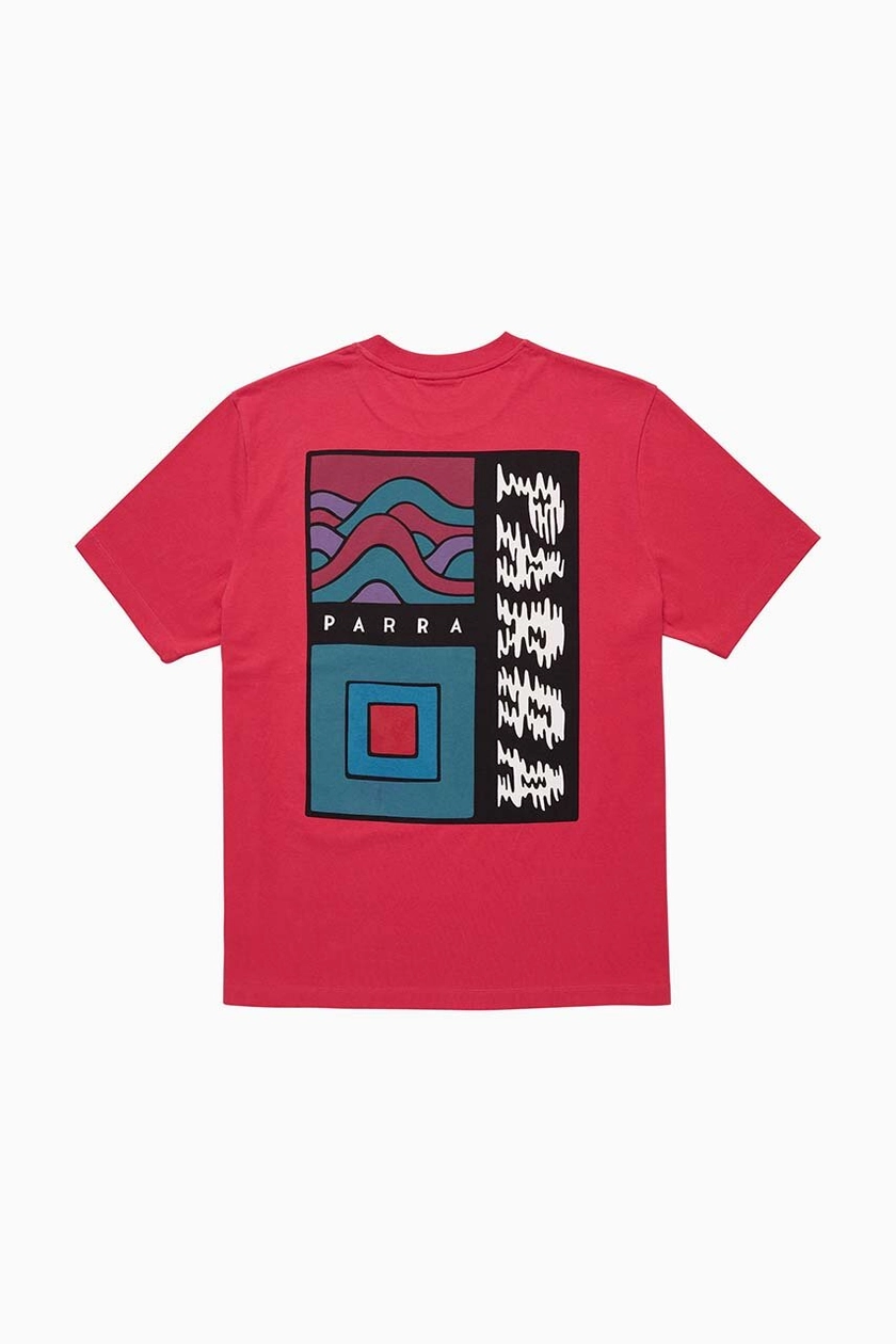 By Parra Dog Race Tee Blue - NAVY BLUE