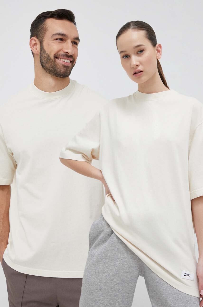 Reebok classic t shirt beige Clearance