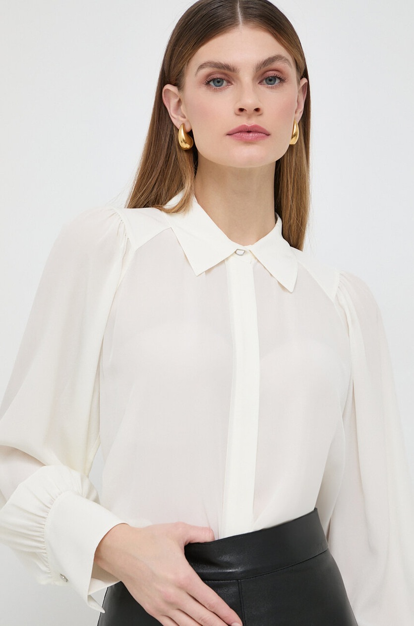 BOSS camicia in seta