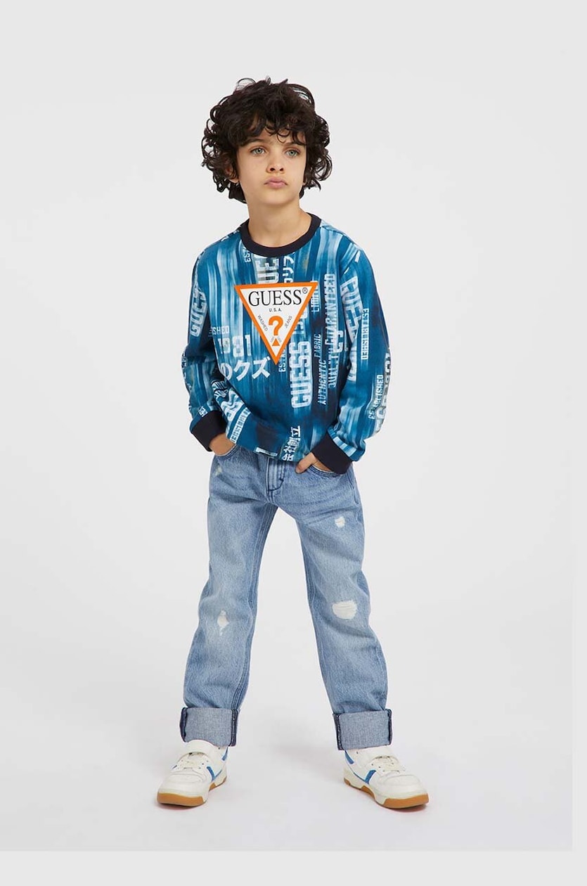 Guess felpa in cotone bambino a acquista su Answear ANSWEAR