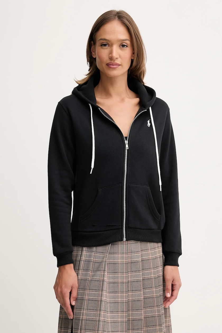 adidas Originals sweatshirt Collared Tracktop women's white color