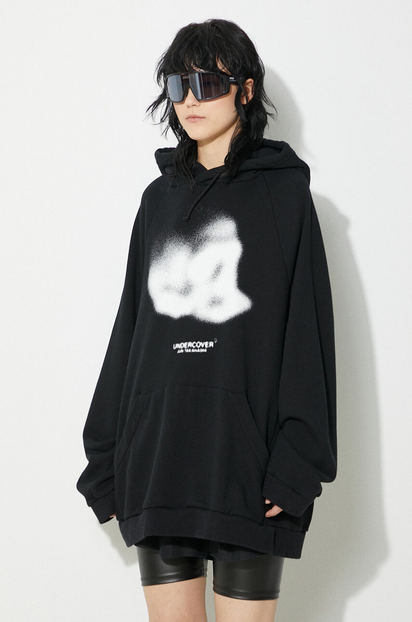 その他 UNDERCOVER FW24 Print sweatshirt (UC2D18942 BLACK) Undercover Print Sweatshirt - Black - Women | UC2D18942BLACK