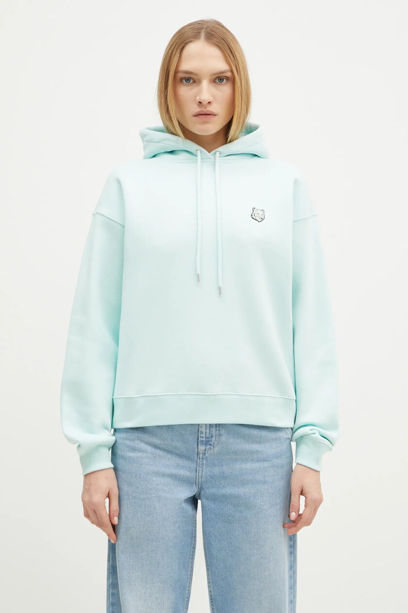 Maison Kitsuné cotton sweatshirt Bold Fox Head Patch Comfort Maison Kitsuné cotton sweatshirt Bold Fox Head Patch Comfort