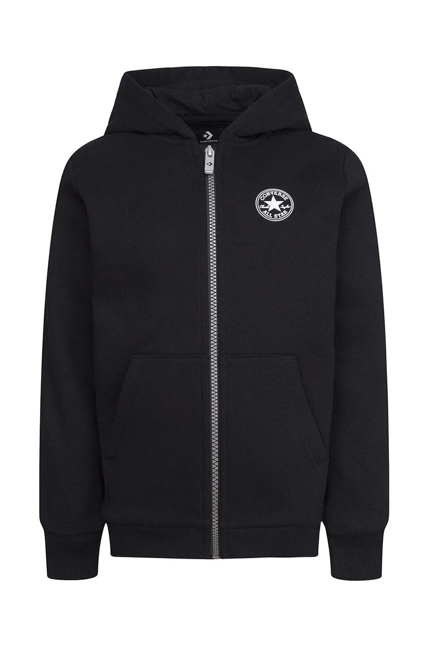 Детская кофта Napapijri B-INOT цвет чёрный с капюшоном с