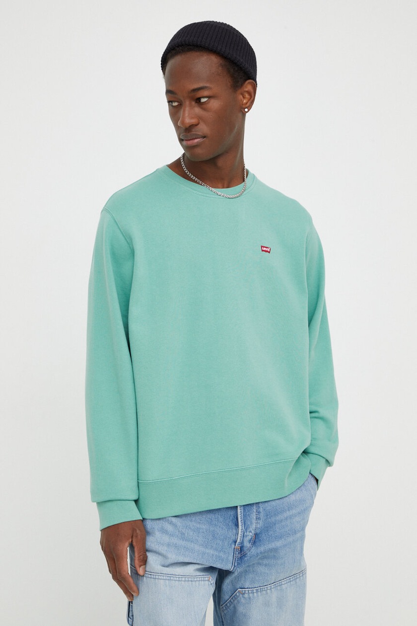 Felpa Verde Militare Felpa Levis Militare Levi's Felpa In Cotone