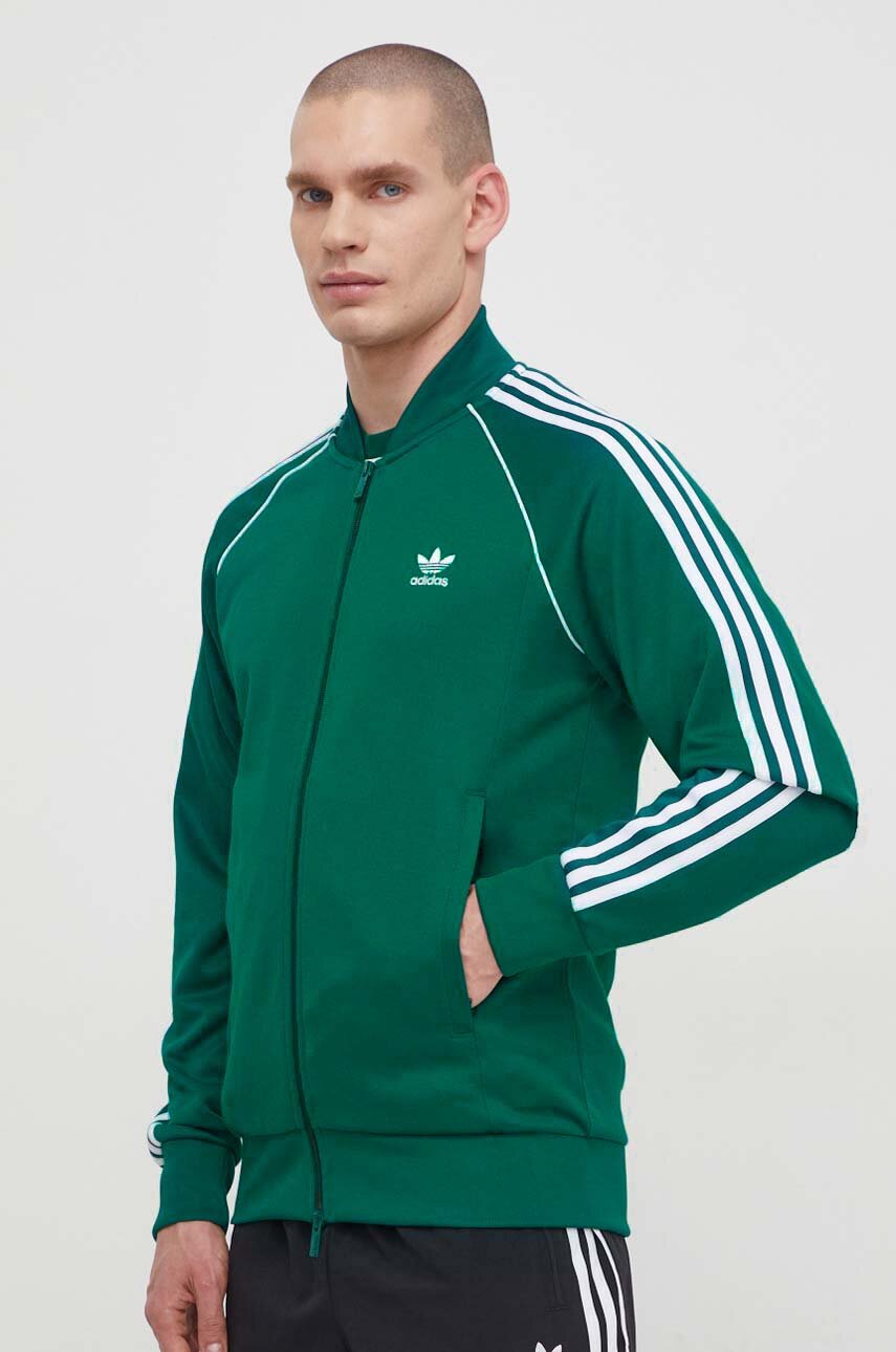 adidas Originals sweatshirt Adicolor Classics SST men\'s green color IR9863  | buy on PRM