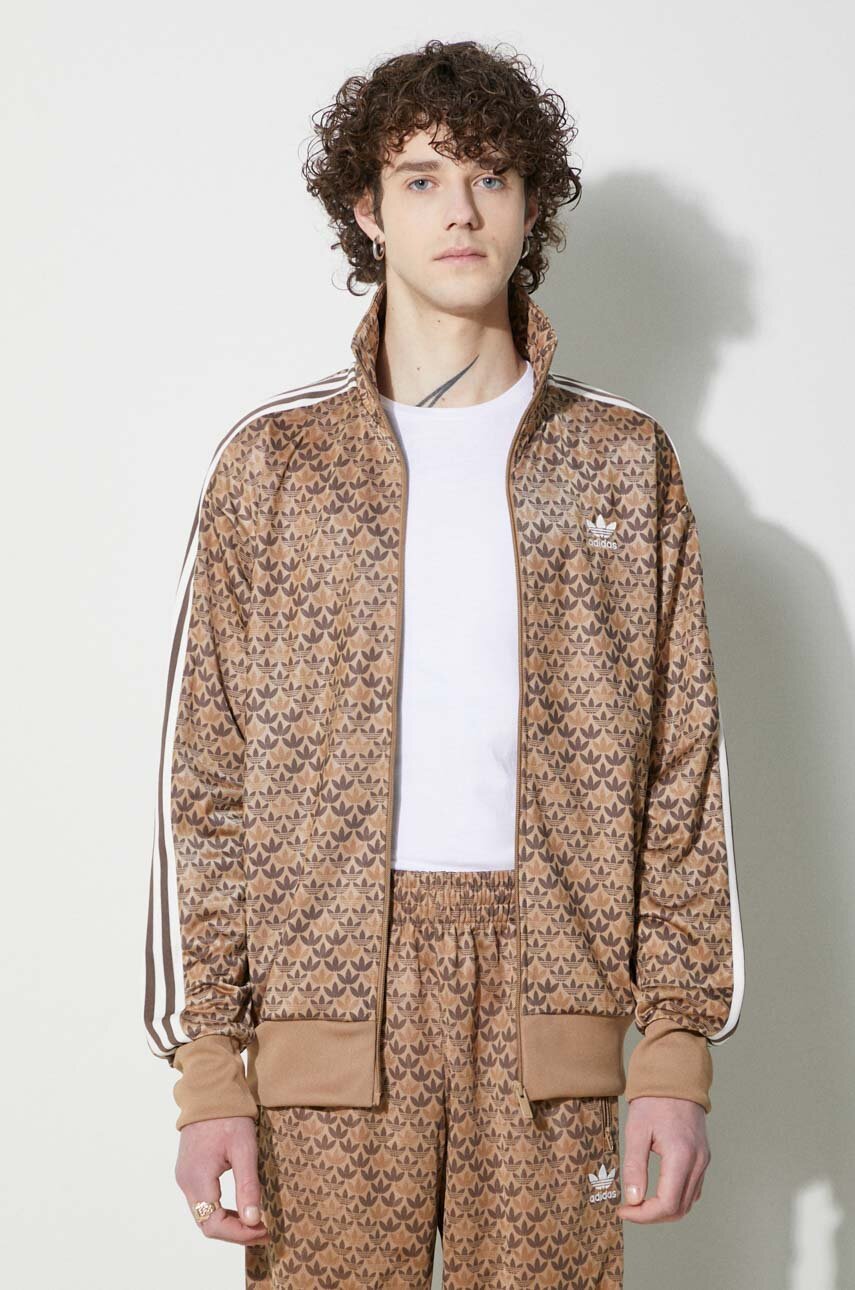 brązowy adidas Originals bluza Męski