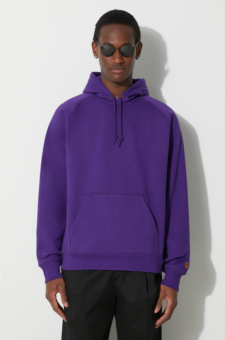 Carhartt homme  Sweat à capuche mauve