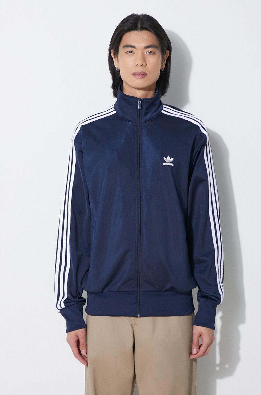 adidas Originals sweatshirt men's navy blue color IR9893 at PRM US