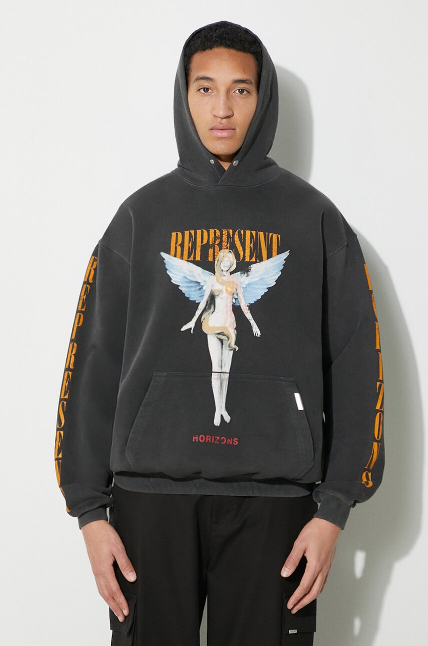Represent cotton sweatshirt Reborn Hoodie PRM EU