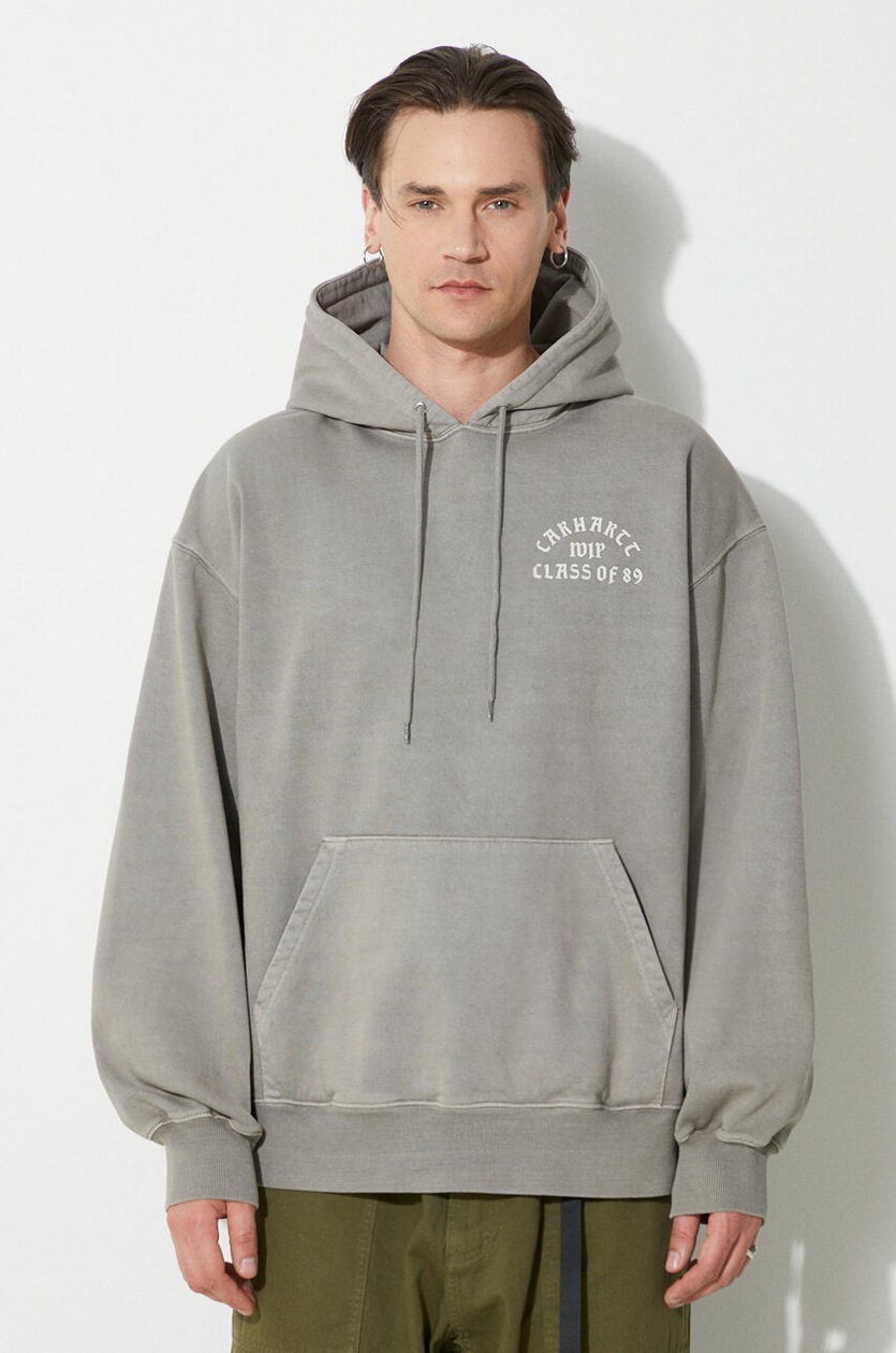パーカー・フーディ CARHARTT HOODED CLASS OF 89 SWEATSHIRT 4UK013 Carhartt WIP sweatshirt Hooded Class of 89 Sweat PRM EU