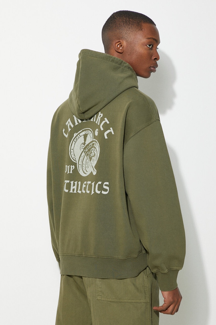 【Carhartt】 HOODED CLASS OF 89 SWEATSHIRT Carhartt WIP sweatshirt Hooded Class of 89 Sweat men's green