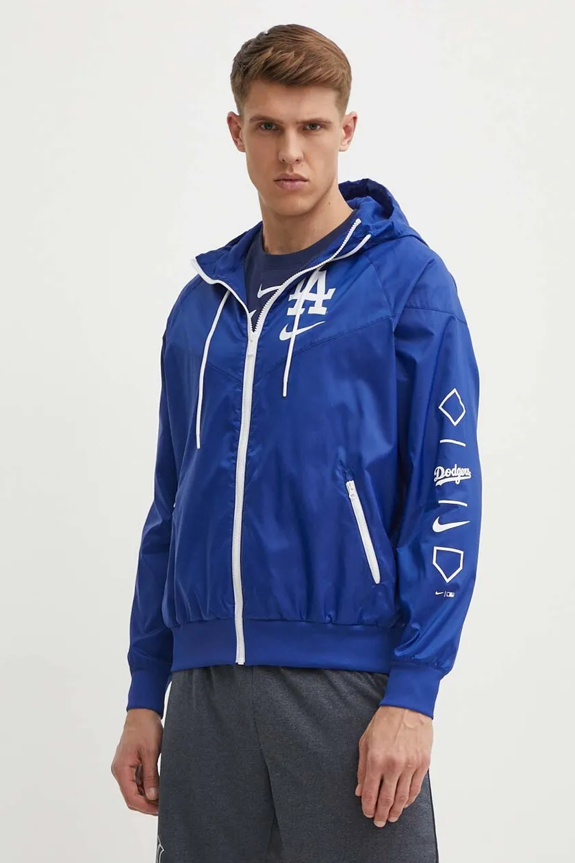 Nike windbreaker Los Angeles Dodgers de tranzitie ANSWEAR.ro