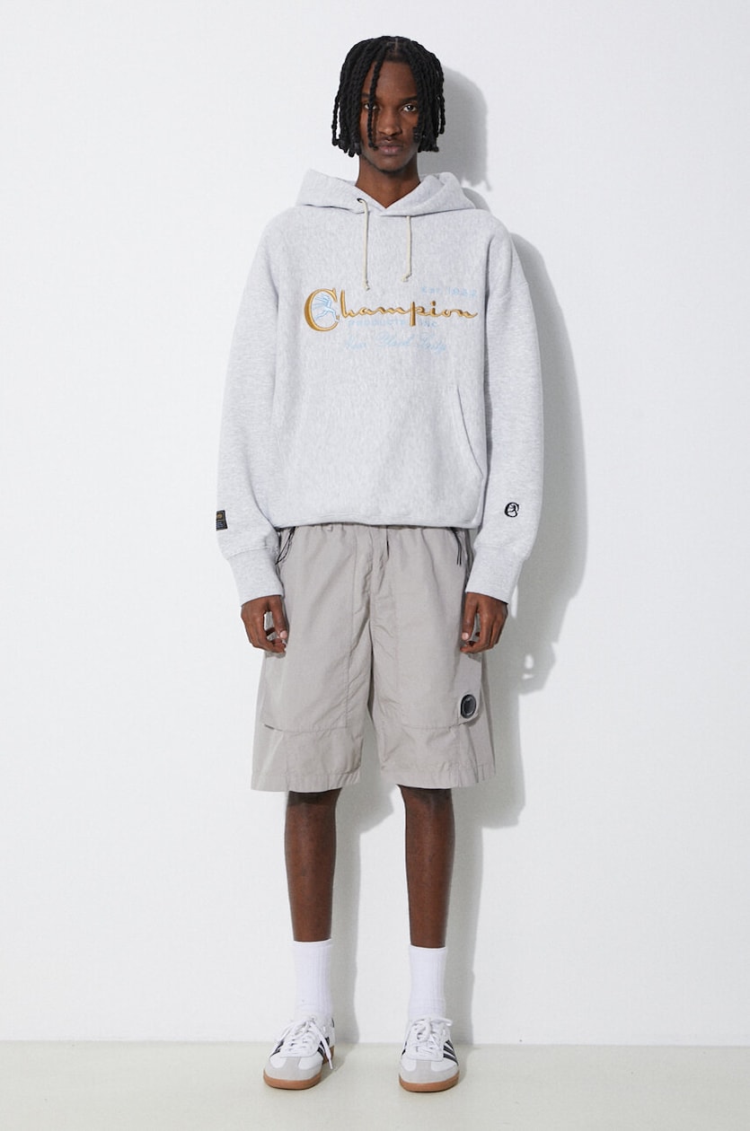 Champion hoodie and shorts online