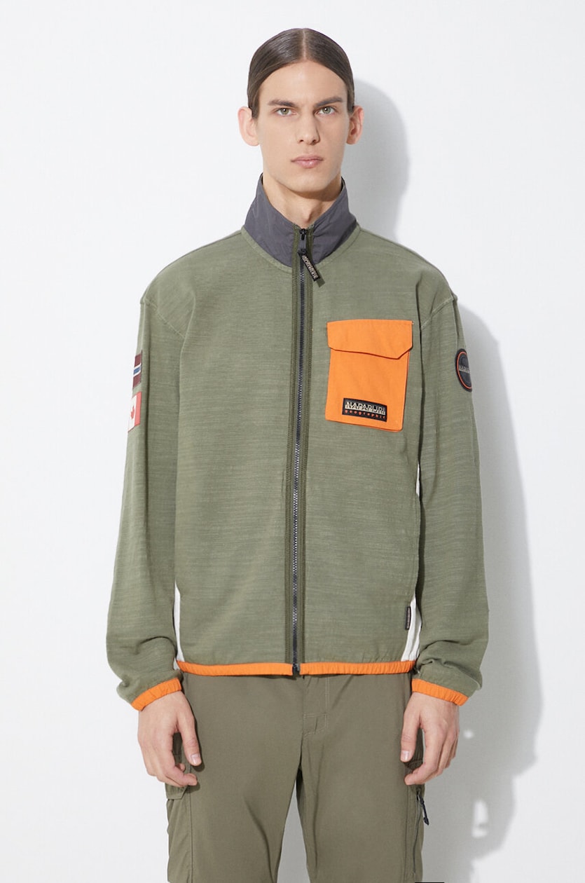Napapijri tame fleece sweatshirt hotsell