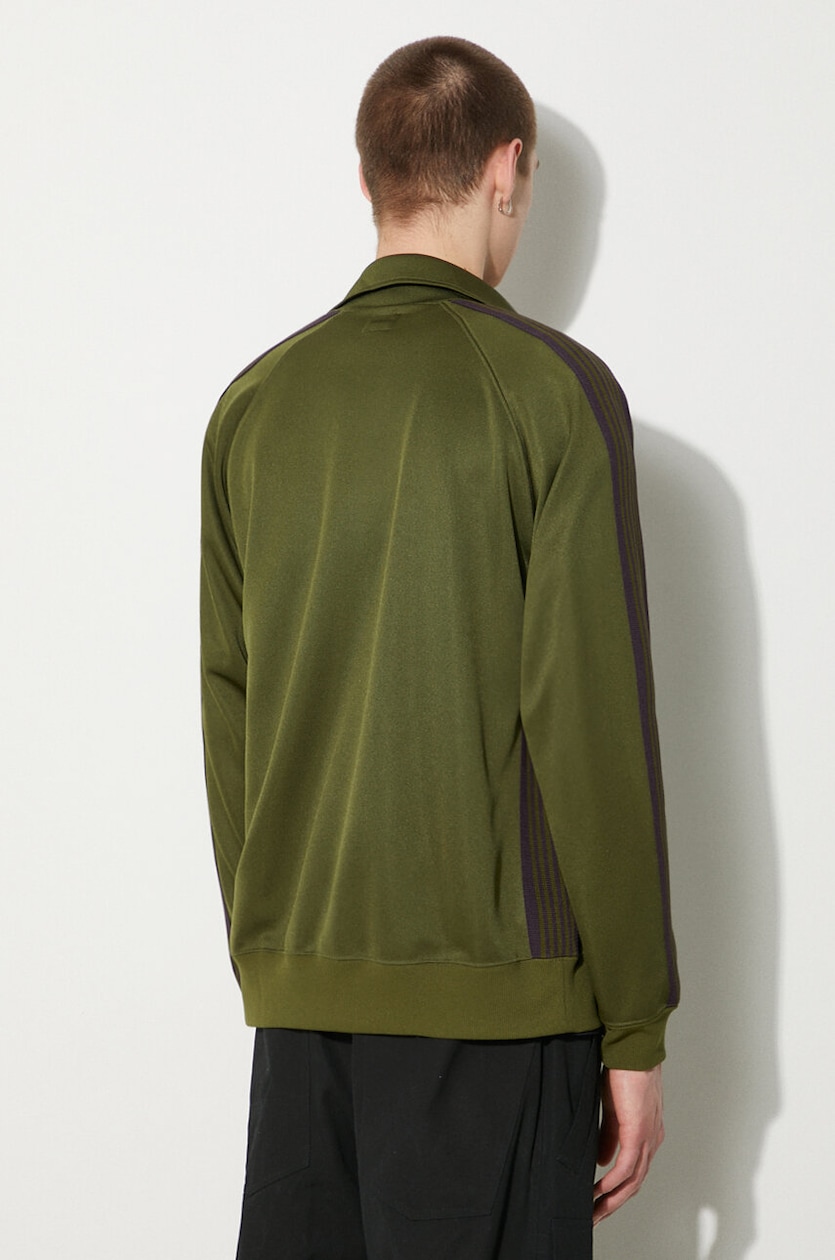Needles sweatshirt Track Jacket men's green color OT226 at