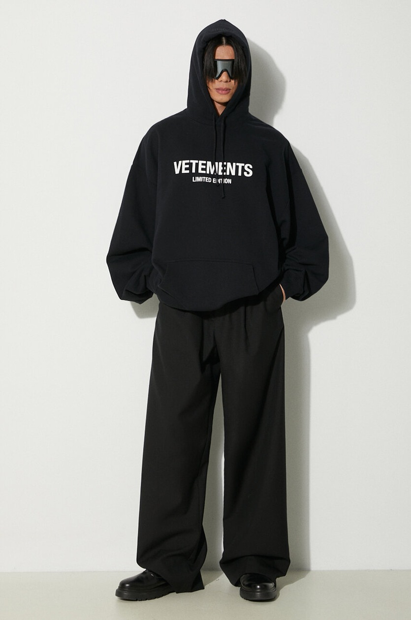 VETEMENTS｜HOODIES/SWEATS (UE64HD600K) VETEMENTS Size: SizeM 24SS UE64HD600K WASHEDBLACK Edition