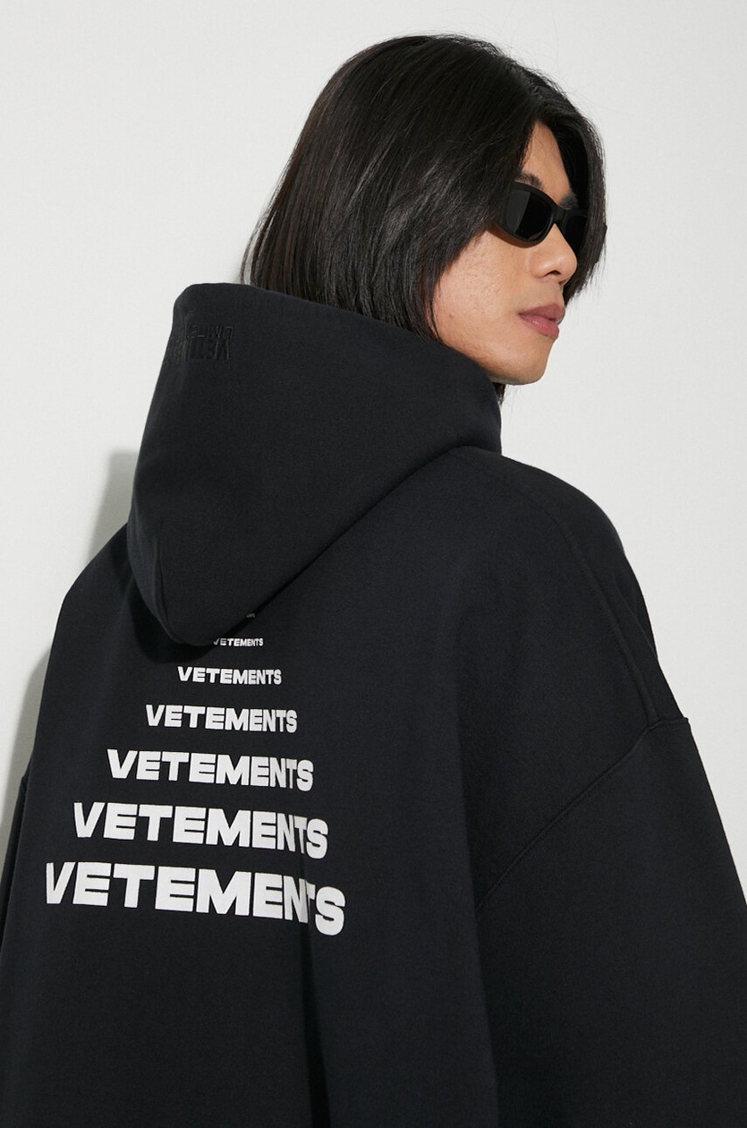 VETEMENTS sweatshirt Pyramid Logo Hoodie PRM EU