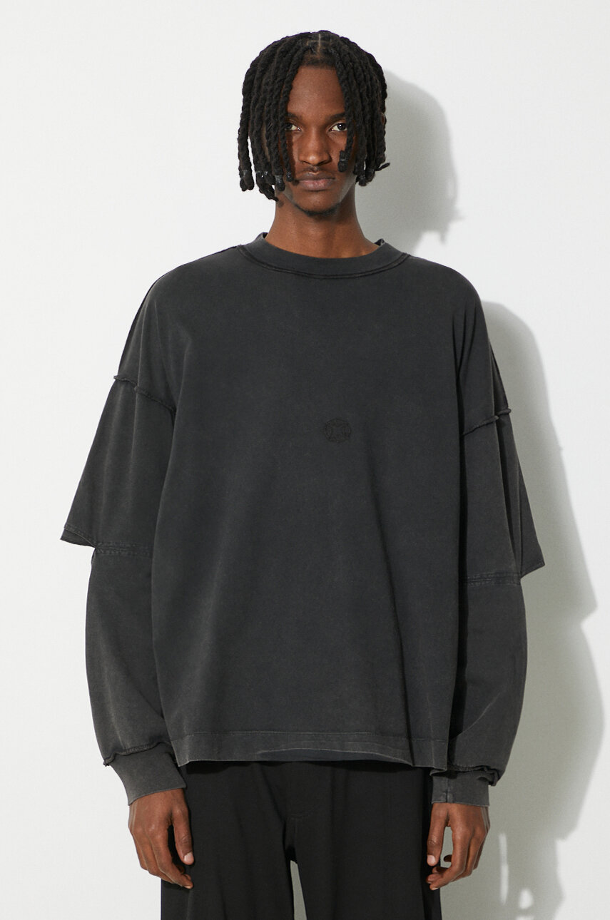 1017 ALYX 9SM cotton longsleeve top Double Sleeve Laser Cut 1017 ALYX 9SM cotton longsleeve top Double Sleeve Laser Cut