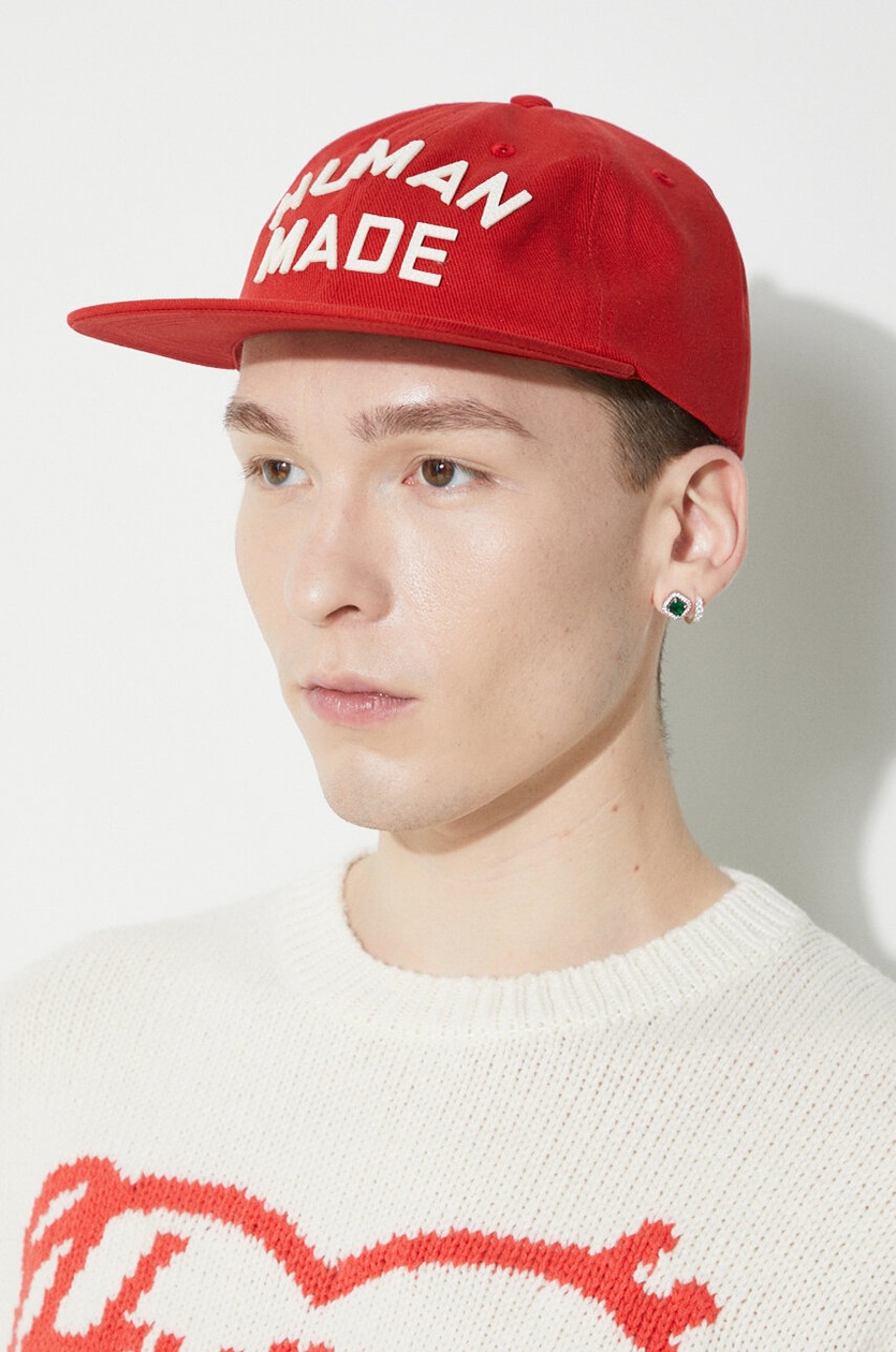 ☆HUMAN N CAT☆ Pound Red White Wappen Flat Brim Cap Brown F CAT Hat Cap Caterpillar Flat Bill Snapback | eBay