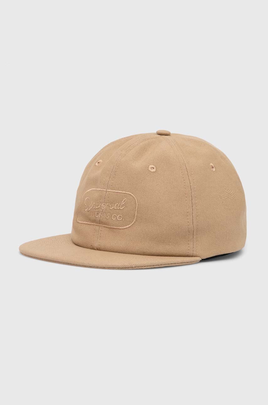 beige Universal Works cotton baseball cap Baseball Hat Men’s