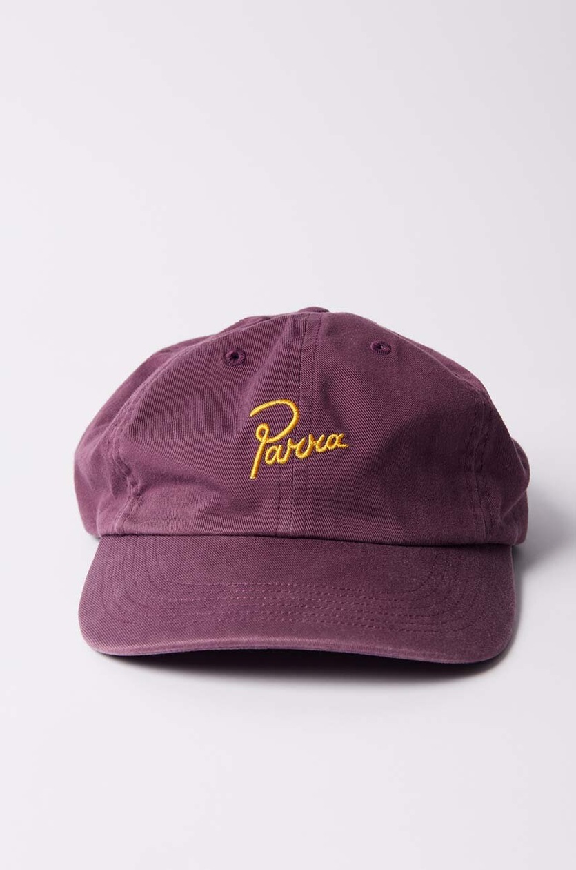 by Parra cotton baseball cap Script Logo 6 Panel Hat PRM EU