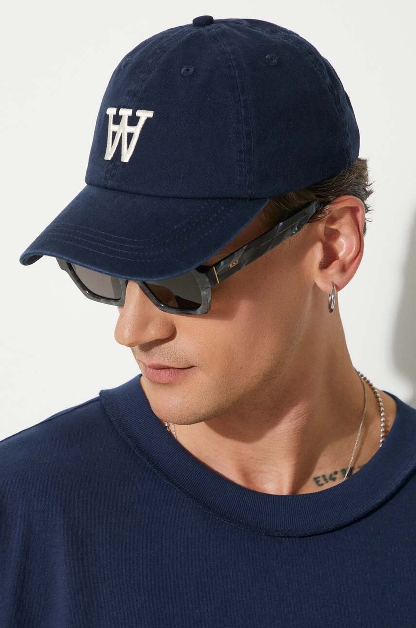 Wood Wood cotton baseball cap Eli Embroidery PRM EU