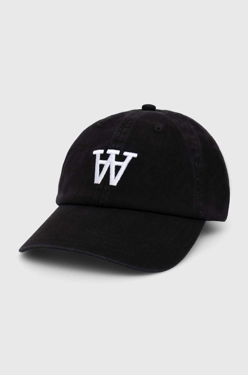 Wood wood cap black top