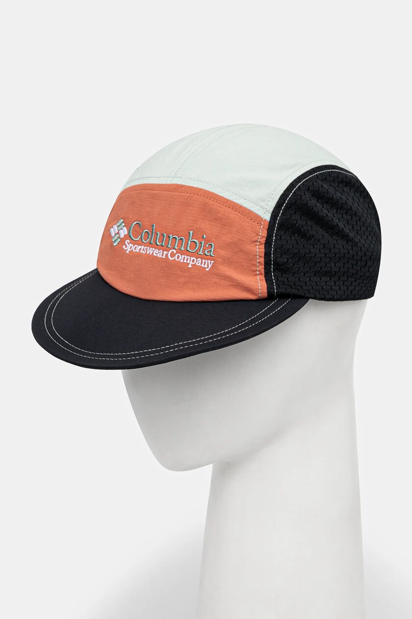 VETEMENTS cotton baseball cap Metal Logo black color with an