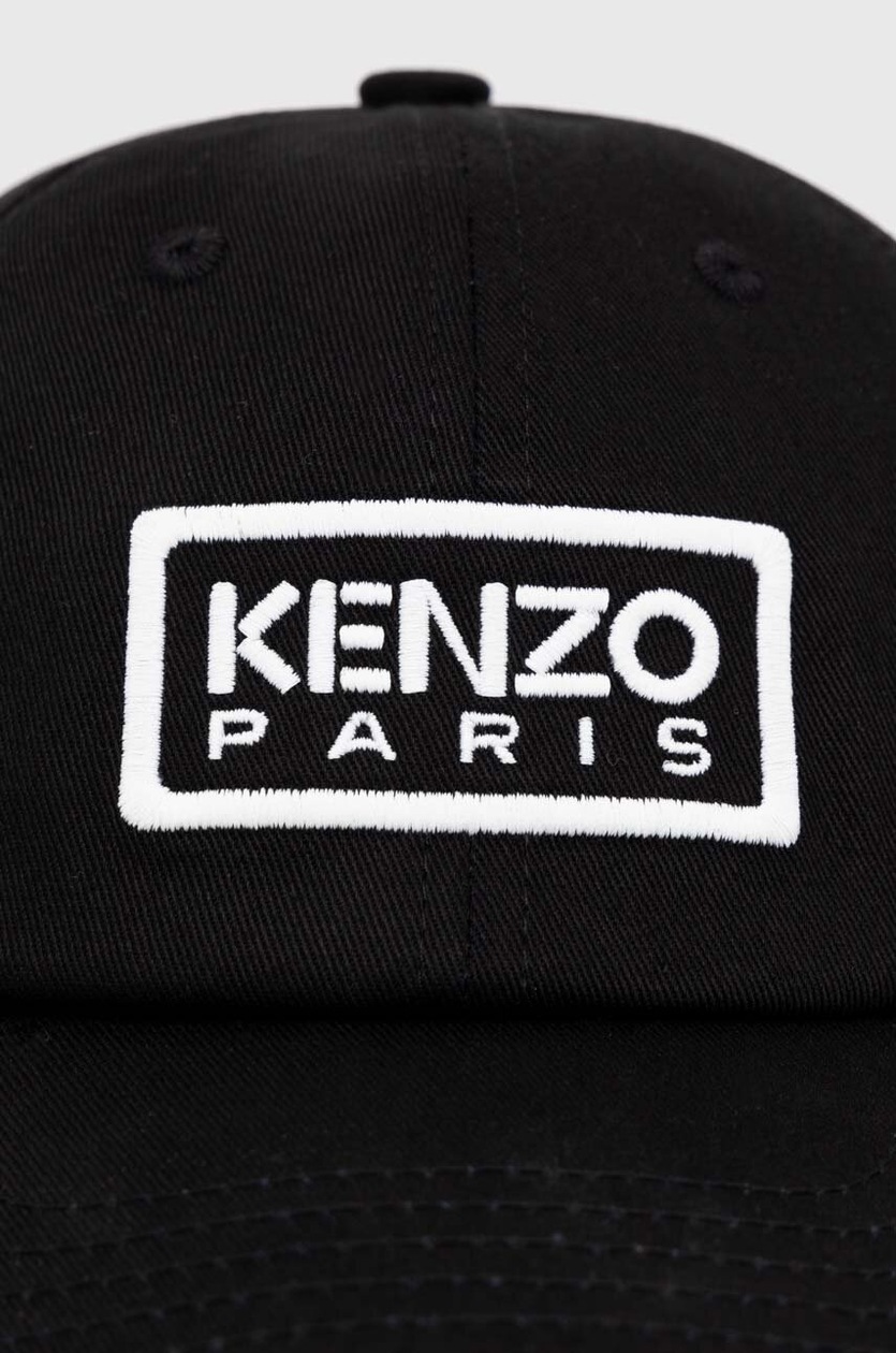 【送料&関税込】Kenzo Black Cotton Baseball Cap Kenzo Black Cotton Baseball Cap | italist