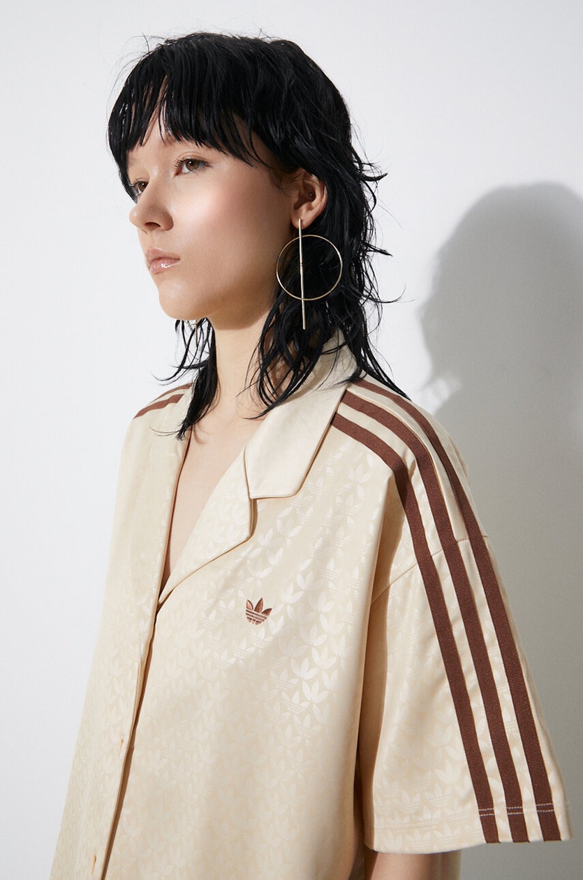 COMME des GARCONS Frill Tape Switching Stretch T-shirt White
