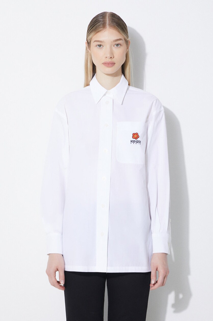 Kenzo cotton shirt Boke Flower Oversize Shirt PRM EU Kenzo cotton shirt Boke Flower Oversize Shirt PRM EU