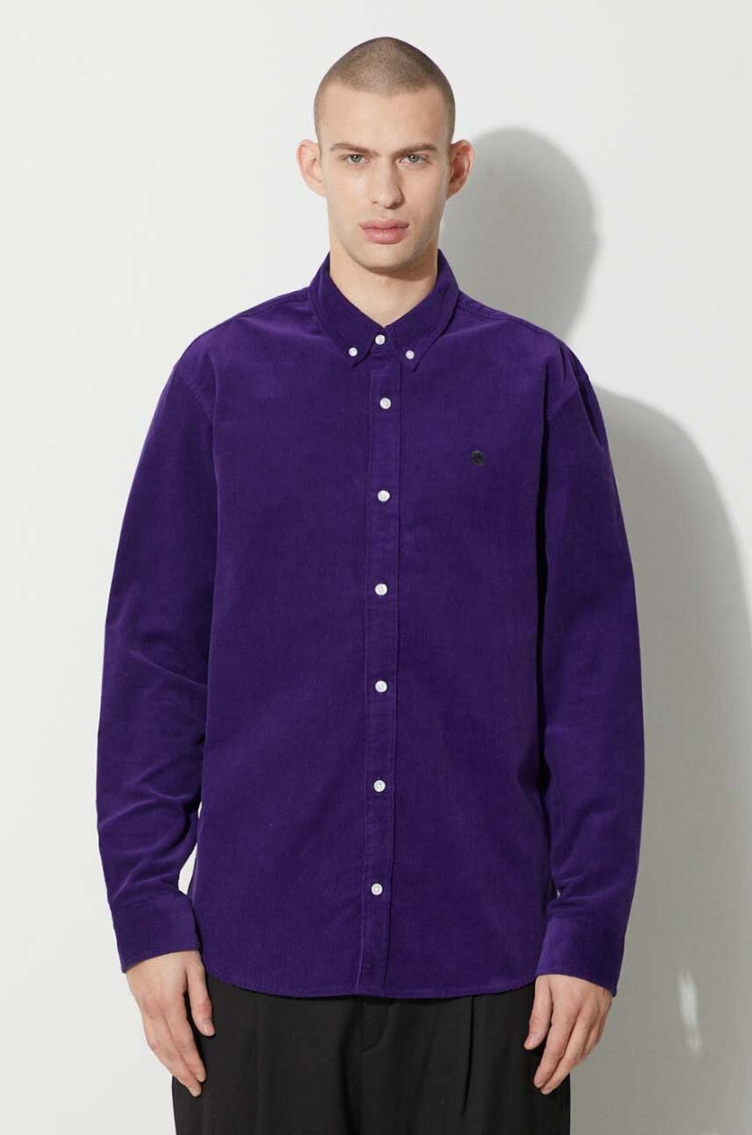 Carhartt WIP camicia in velluto a coste Longsleeve Madison Fine
