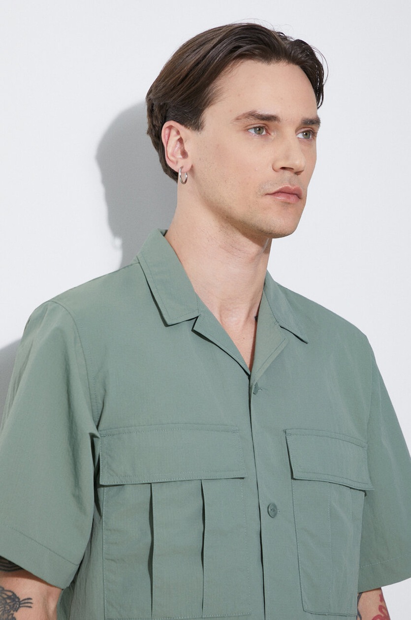 Carhartt WIP shirt S/S Evers Shirt PRM EU