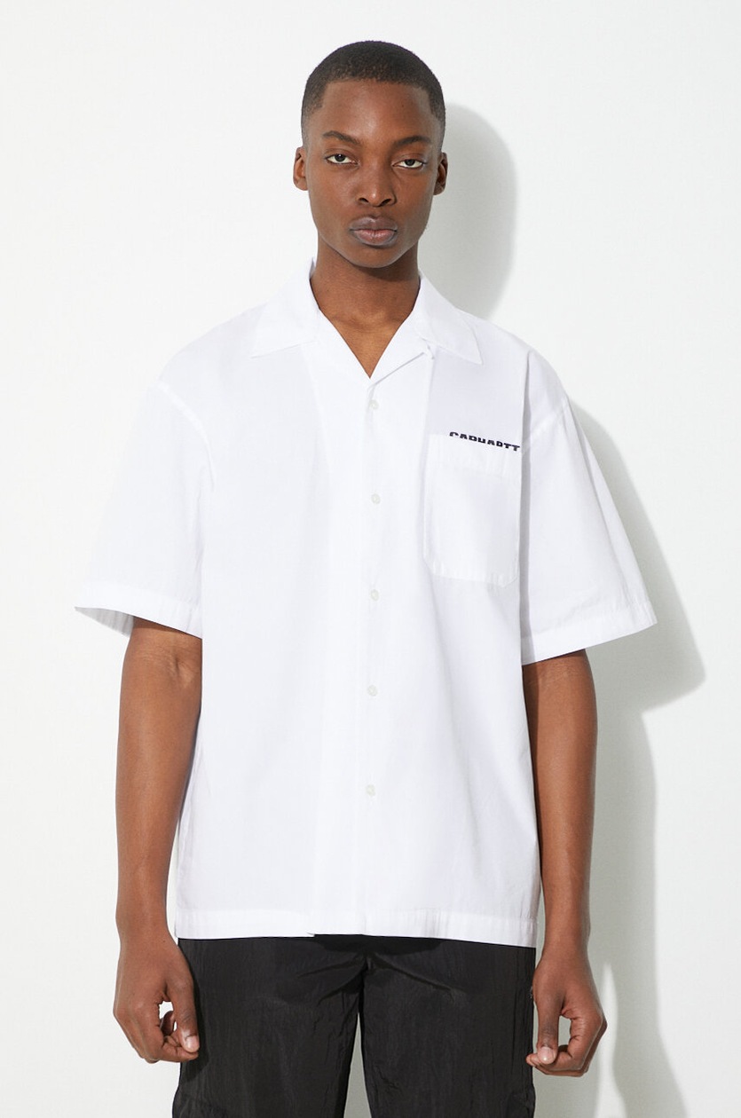 Tシャツ・カットソー CARHARTT WIP Men T-shirt White I033000 00AXX Carhartt WIP Cabinetry T-Shirt in White | SVD USA