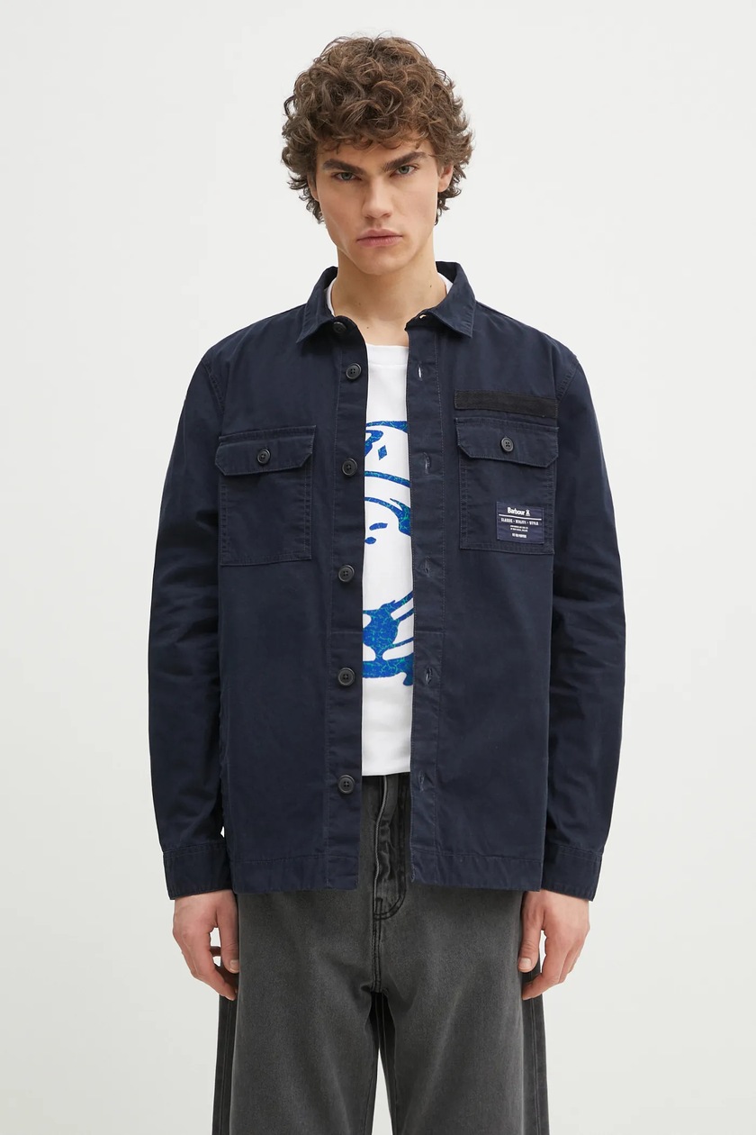 Barbour cotton shirt Bidlam Overshirt PRM EU