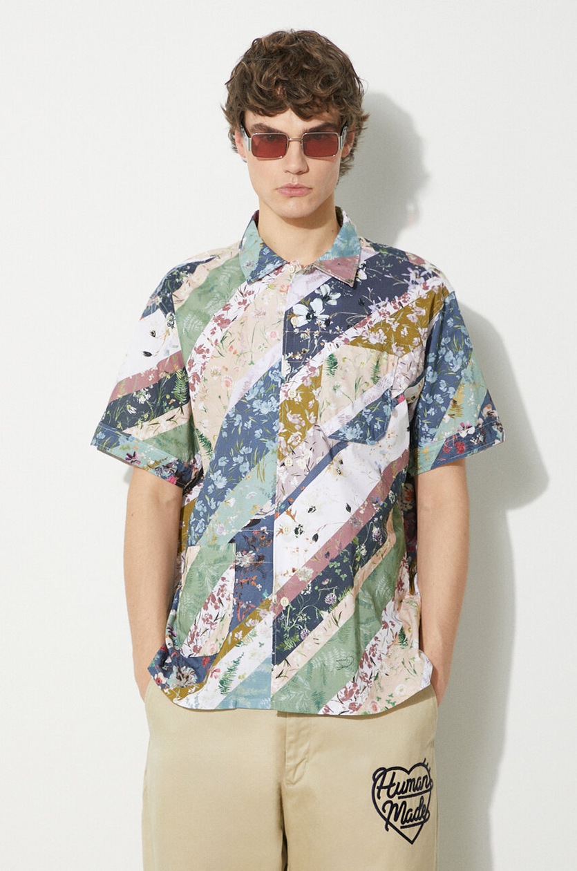 Engineered Garments cotton shirt Combo Short Collar PRM EU