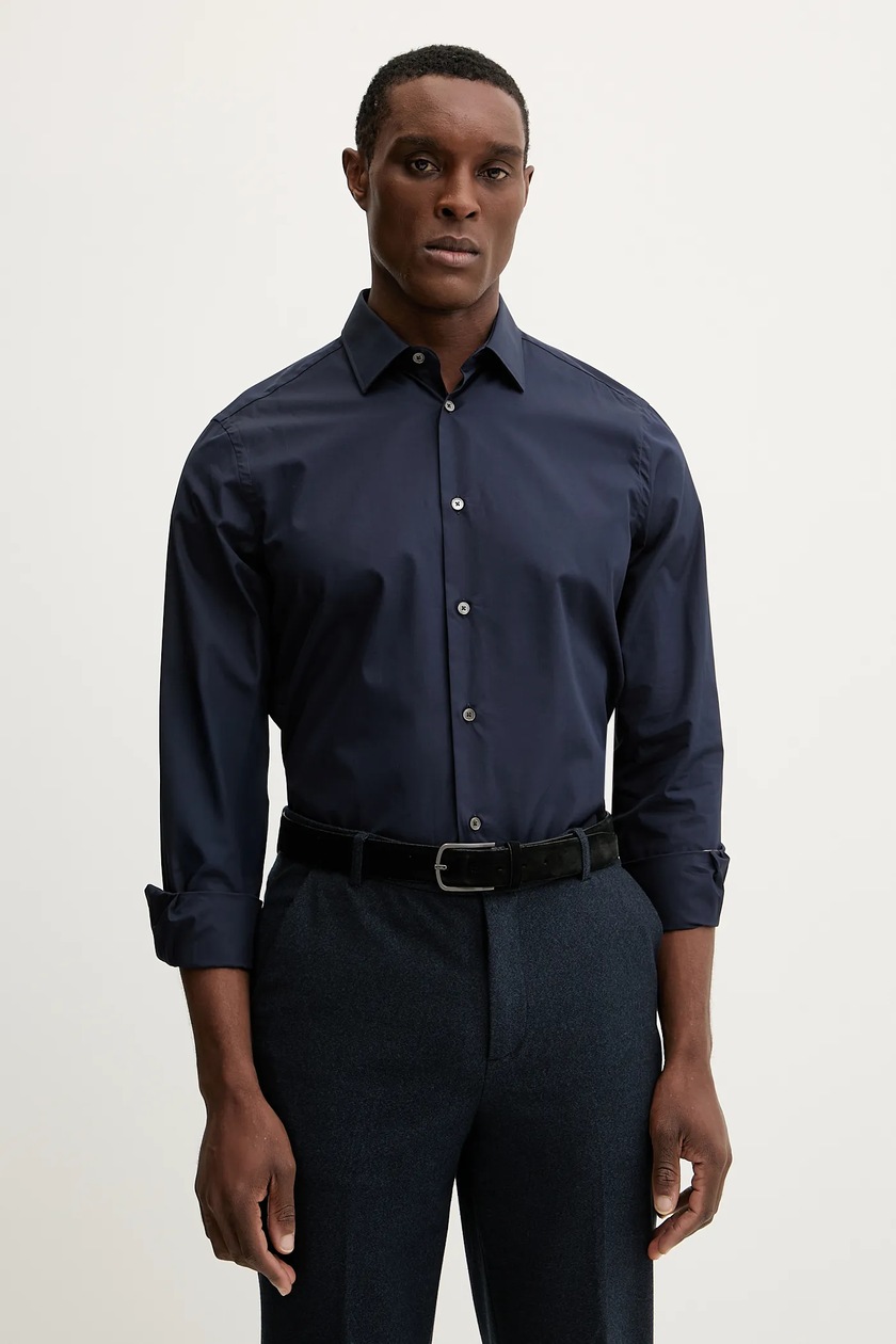 Ahor Maglietta Basic con Bandiera israeliana Israel Star da Uomo, Manica Corta, Blu Navy L