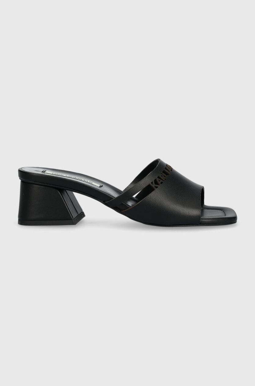 Ciabatte Donna Karl Lagerfeld Kondo 2.0 – Nero, Imbottite, Slip-On, Taglie UK 3-8